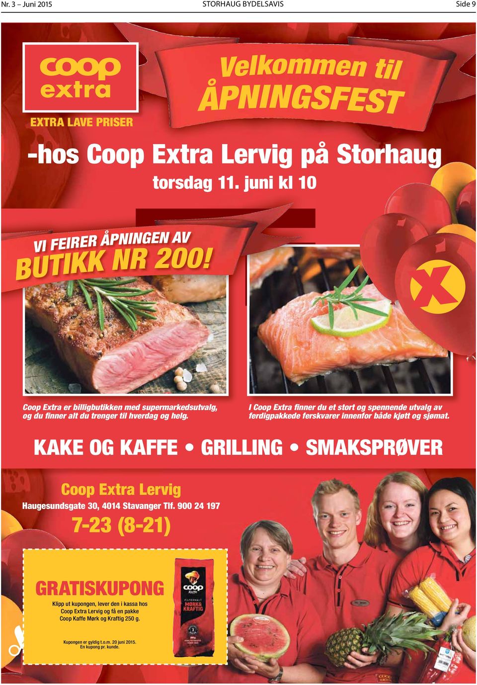 I Coop Extra finner du et stort og spennende utvalg av ferdigpakkede ferskvarer innenfor både kjøtt og sjømat.