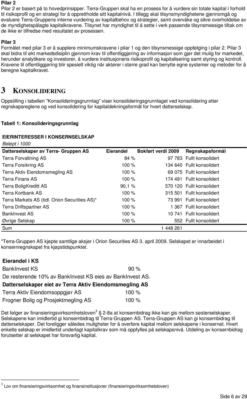 Tilsynet har myndighet til å sette i verk passende tilsynsmessige tiltak om de ikke er tilfredse med resultatet av prosessen.