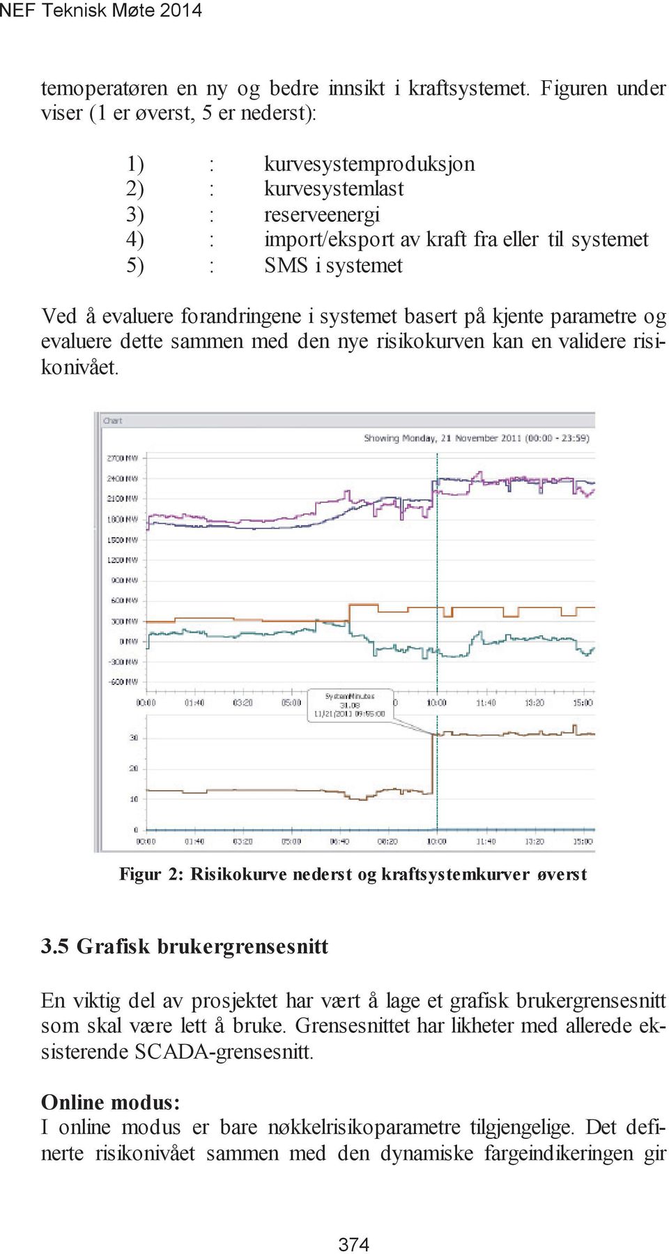 SMS i systemet Ved å evaluere forandringene i systemet basert på kjente parametre og evaluere dette sammen med den nye risikokurven kan en validere risikonivået.