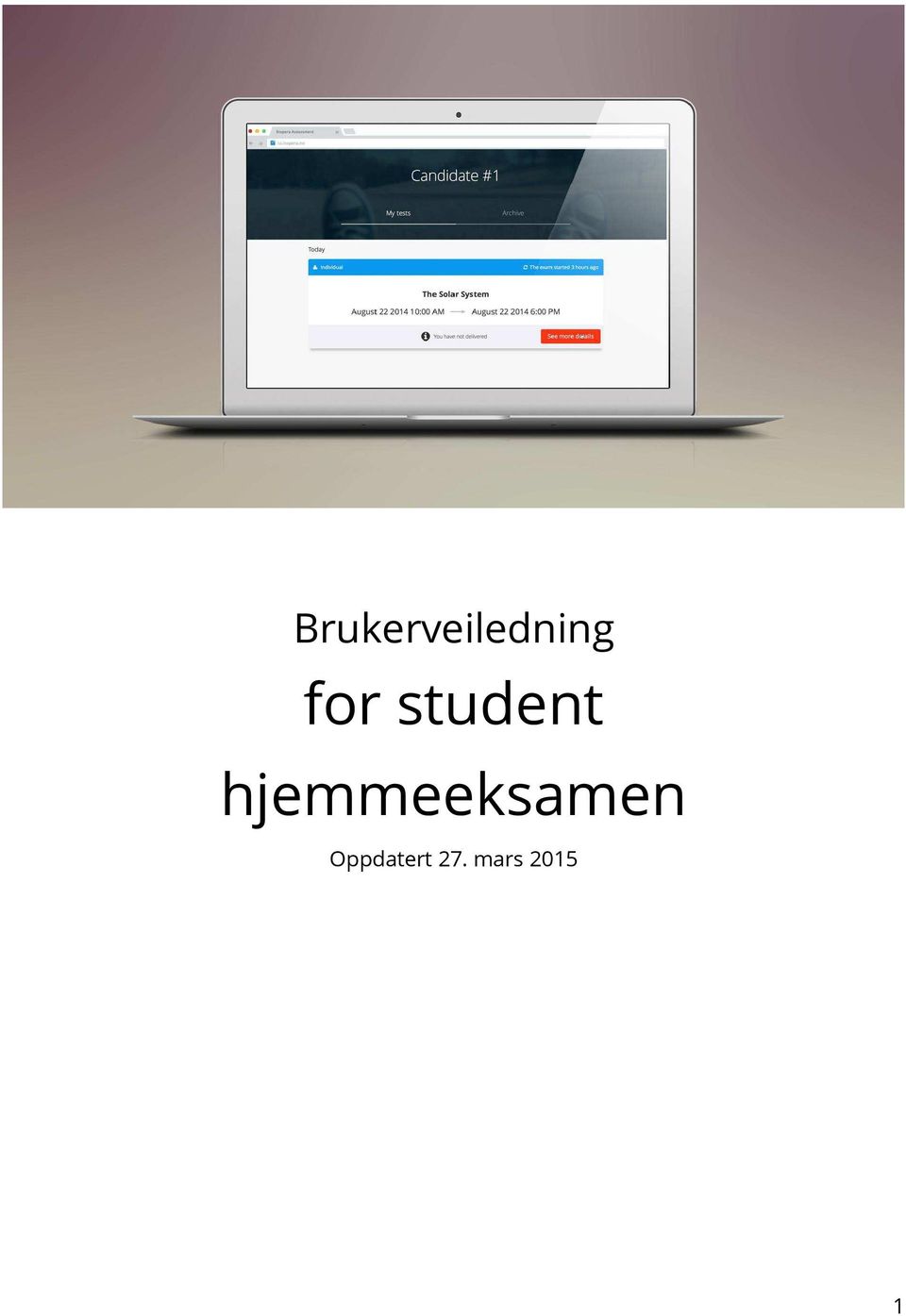 hjemmeeksamen