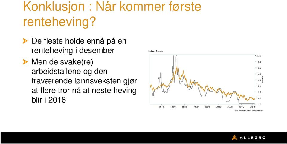 Men de svake(re) arbeidstallene og den fraværende