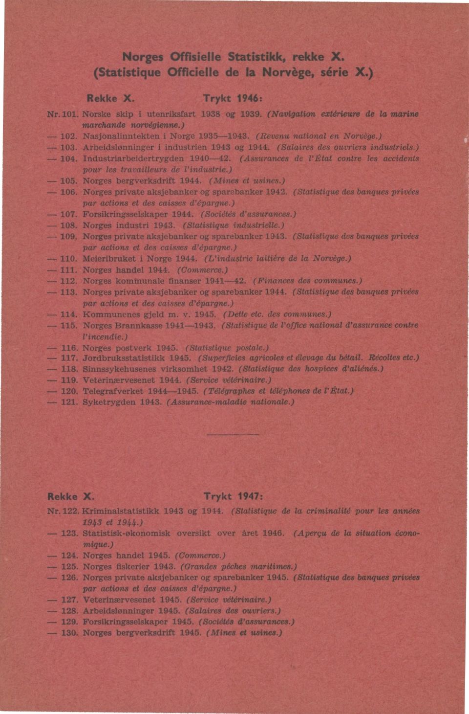 (Salaires des ouvriers industriels.) 0. Industriarbeidertrygden 90-. (Assurances de l'état contre les accidents - 05. Norges bergverksdrift 9. (Mines et usines.) 06.