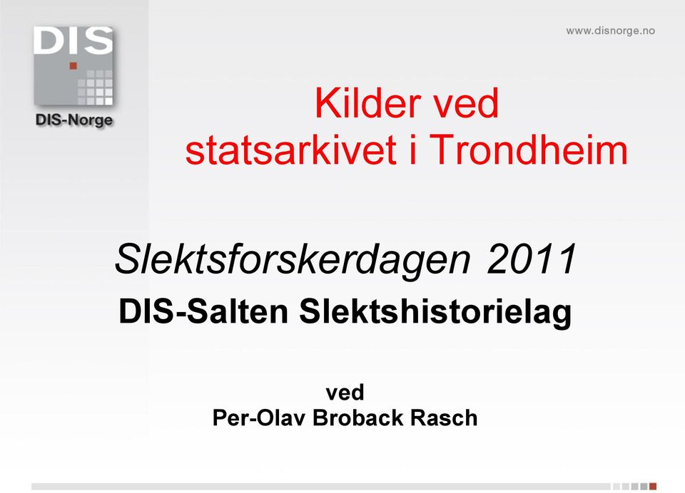 2011 DIS-Salten