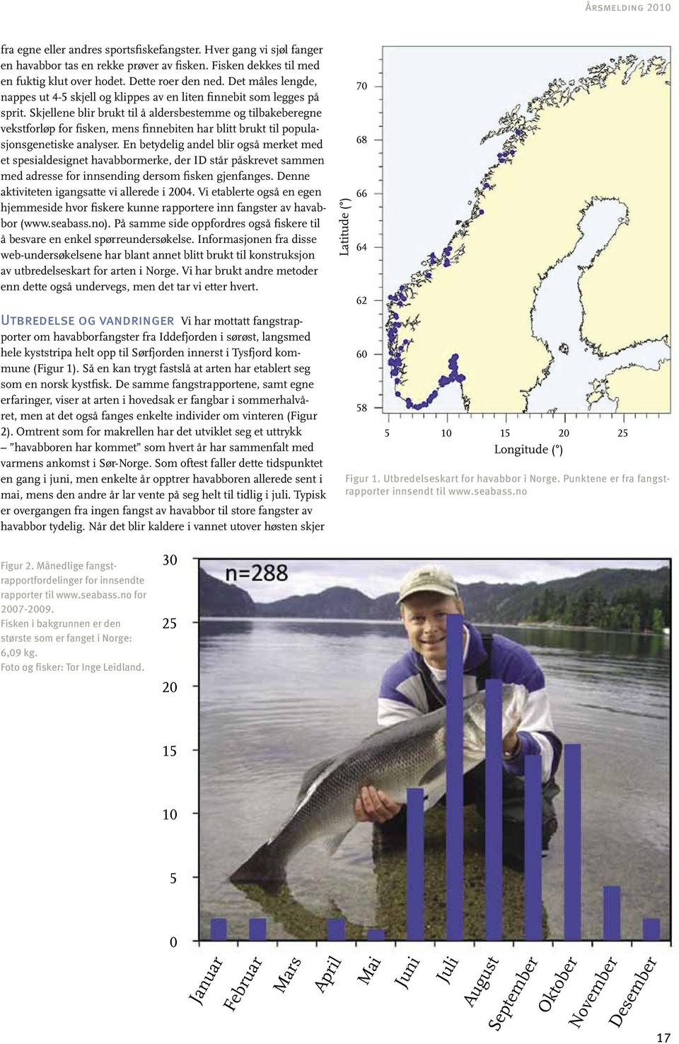 Skjellene blir brukt til å aldersbestemme og tilbakeberegne vekstforløp for fisken, mens finnebiten har blitt brukt til populasjonsgenetiske analyser.