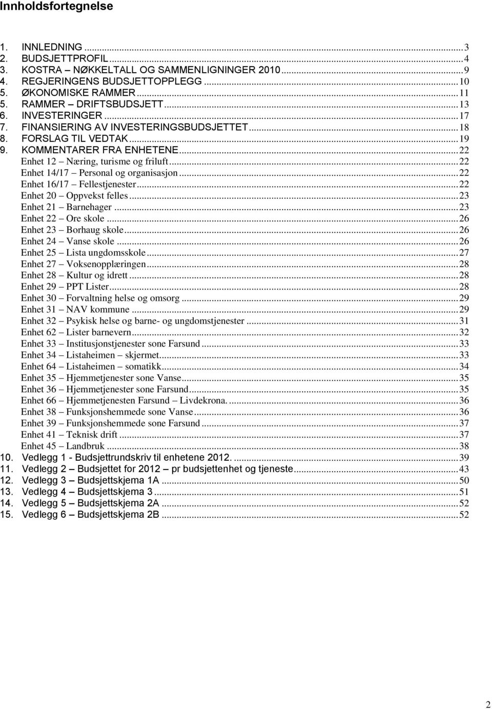 .. 22 Enhet 14/17 Personal og organisasjon... 22 Enhet 16/17 Fellestjenester... 22 Enhet 20 Oppvekst felles... 23 Enhet 21 Barnehager... 23 Enhet 22 Ore skole... 26 Enhet 23 Borhaug skole.