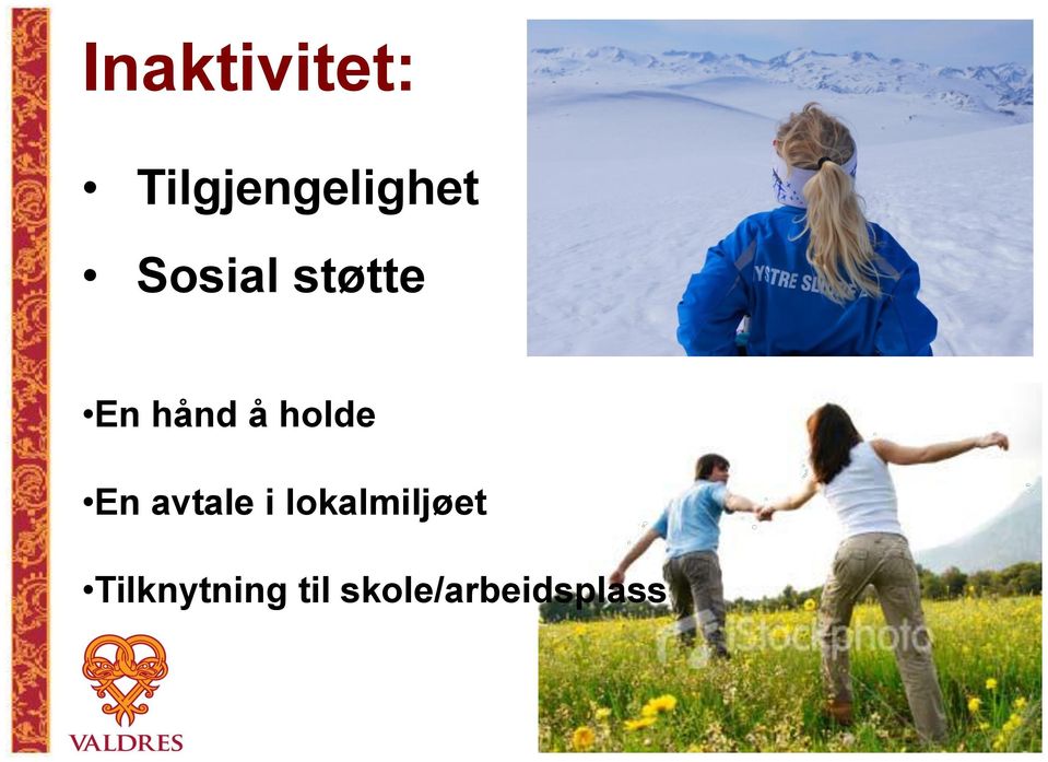 En avtale i lokalmiljøet