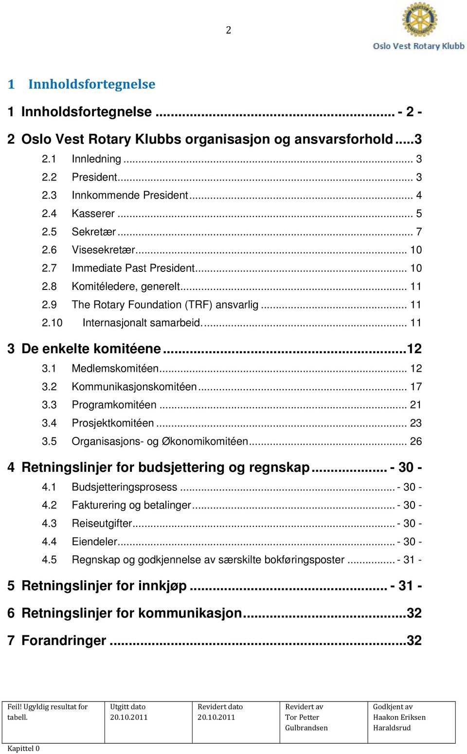 .. 12 3.1 Medlemskomitéen... 12 3.2 Kommunikasjonskomitéen... 17 3.3 Programkomitéen... 21 3.4 Prosjektkomitéen... 23 3.5 Organisasjons- og Økonomikomitéen.