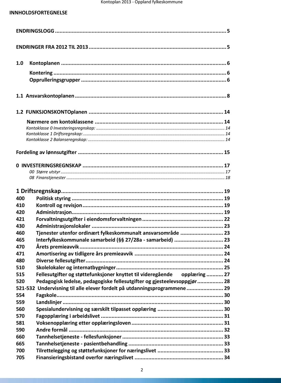 .. 15 0 INVESTERINGSREGNSKAP... 17 00 Større utstyr... 17 08 Finanstjenester... 18 1 Driftsregnskap... 19 400 Politisk styring... 19 410 Kontroll og revisjon... 19 420 Administrasjon.