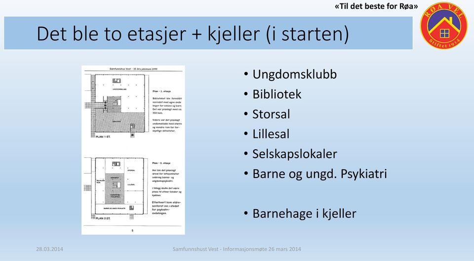 Storsal Lillesal Selskapslokaler