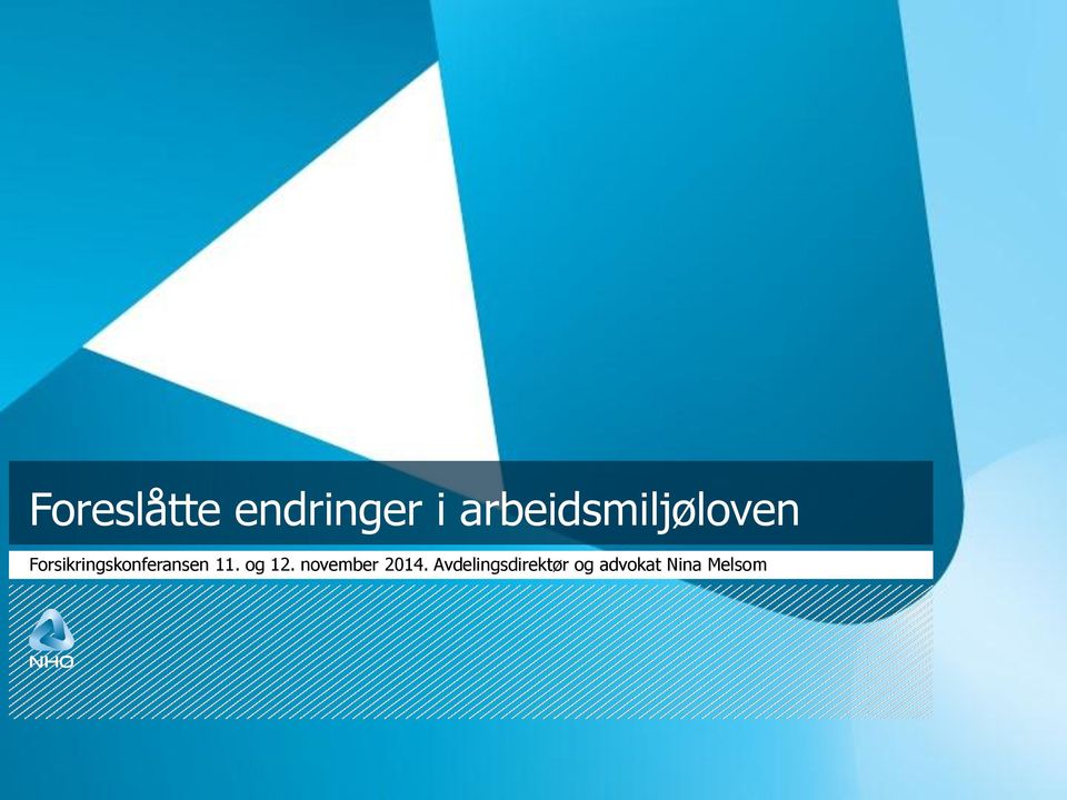 Forsikringskonferansen 11. og 12.