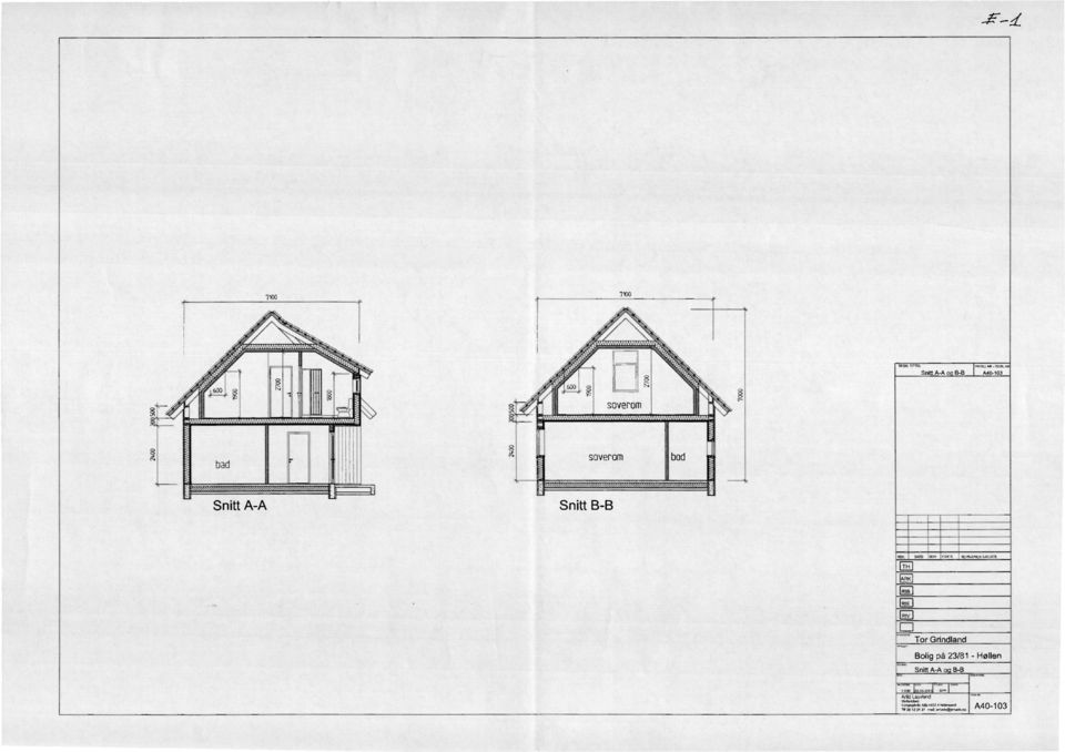 aato 991, Virt CNI~ICLIELCER RIB fl fl Tor Grindland Bolig på