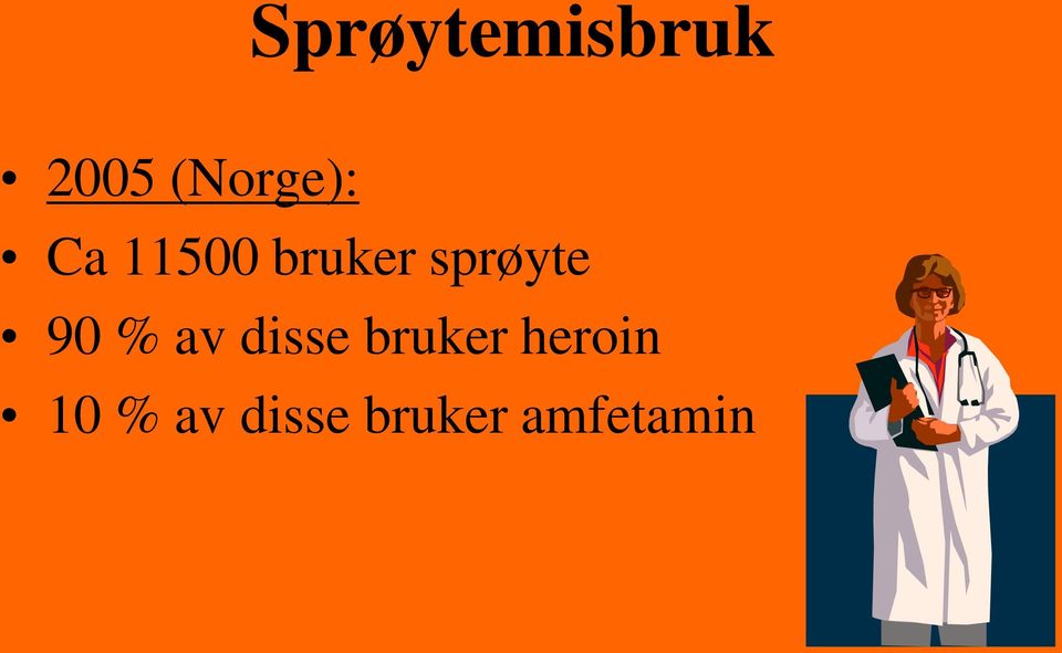 sprøyte 90 % av disse