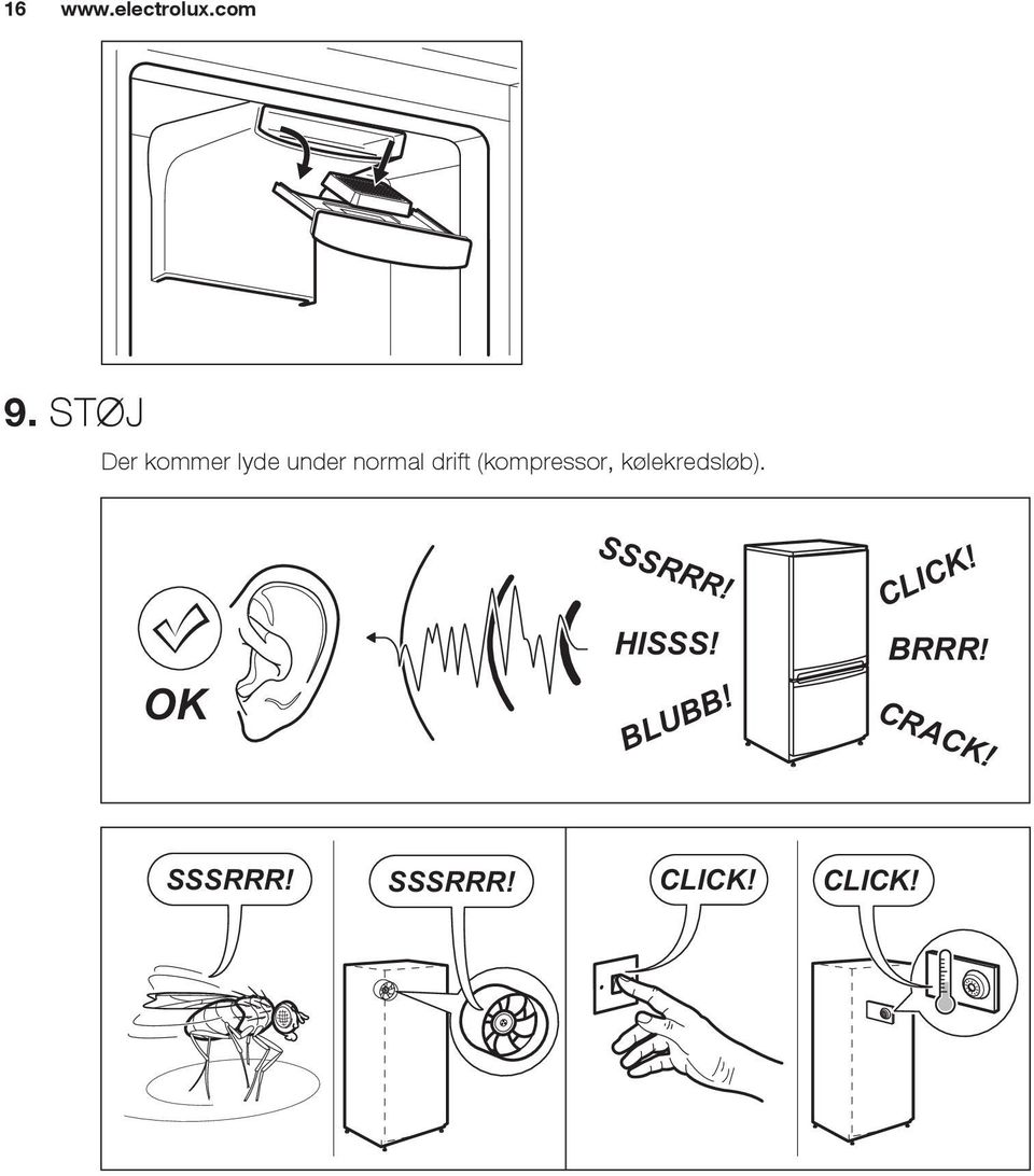 kølekredsløb). OK SSSRRR! HISSS!