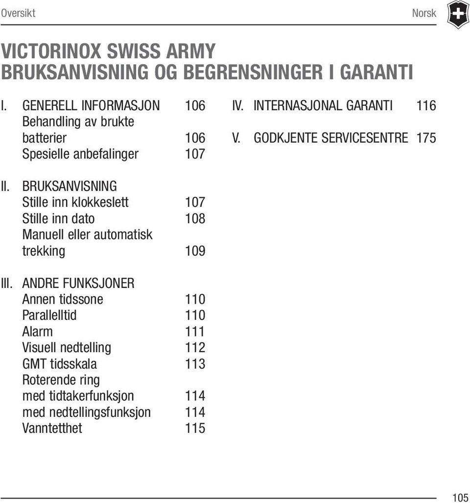 GODKJENTE SERVICESENTRE 175 II.