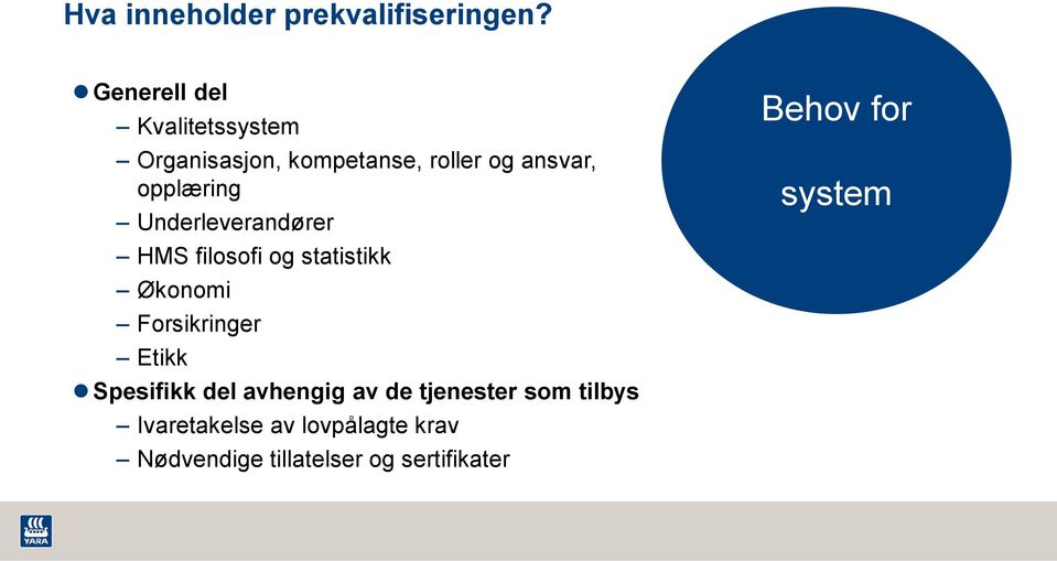 opplæring Underleverandører HMS filosofi og statistikk Økonomi Forsikringer Etikk