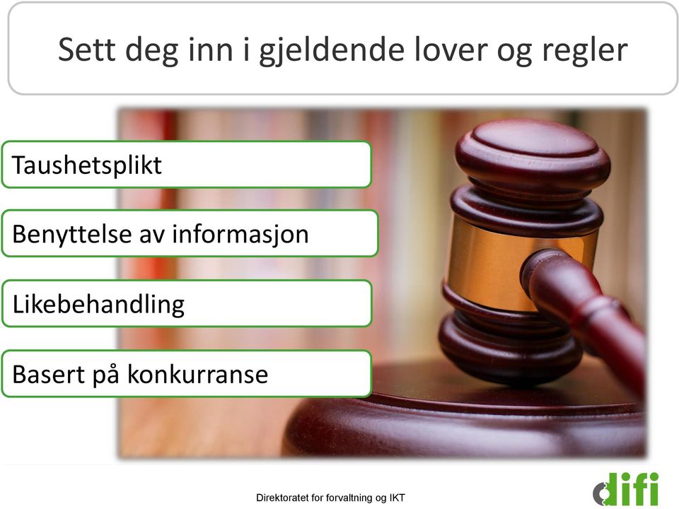 informasjon Likebehandling Basert på