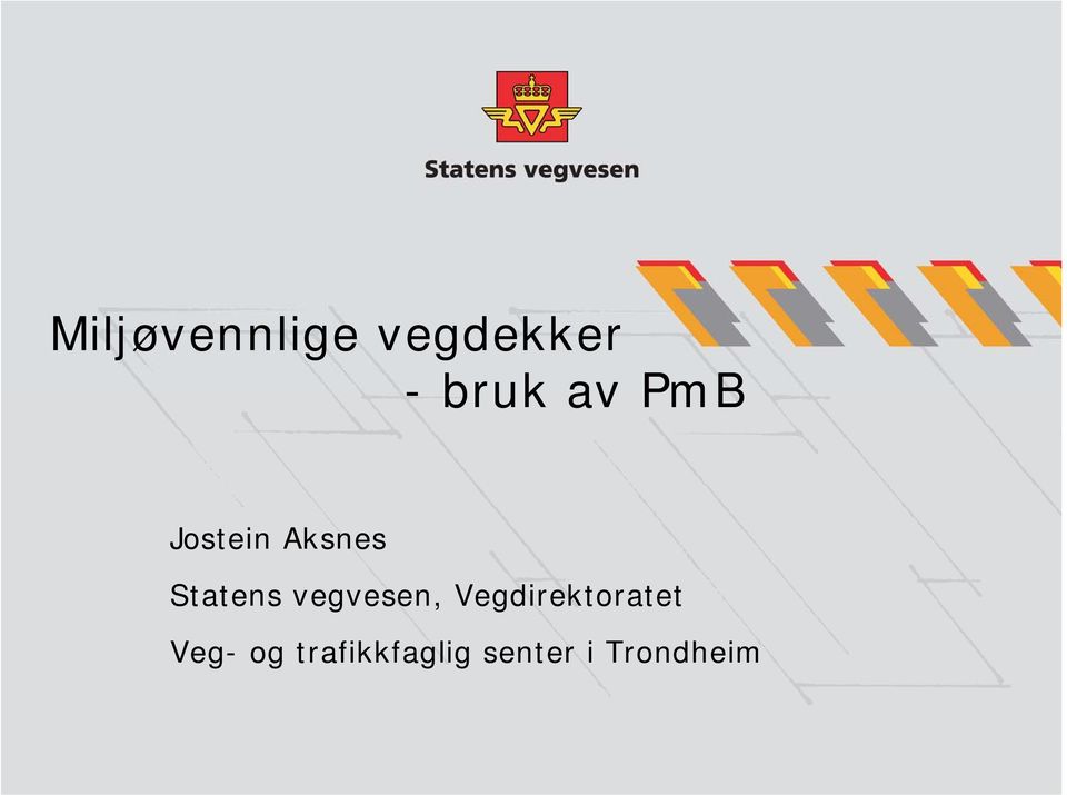 vegvesen, Vegdirektoratet Veg-