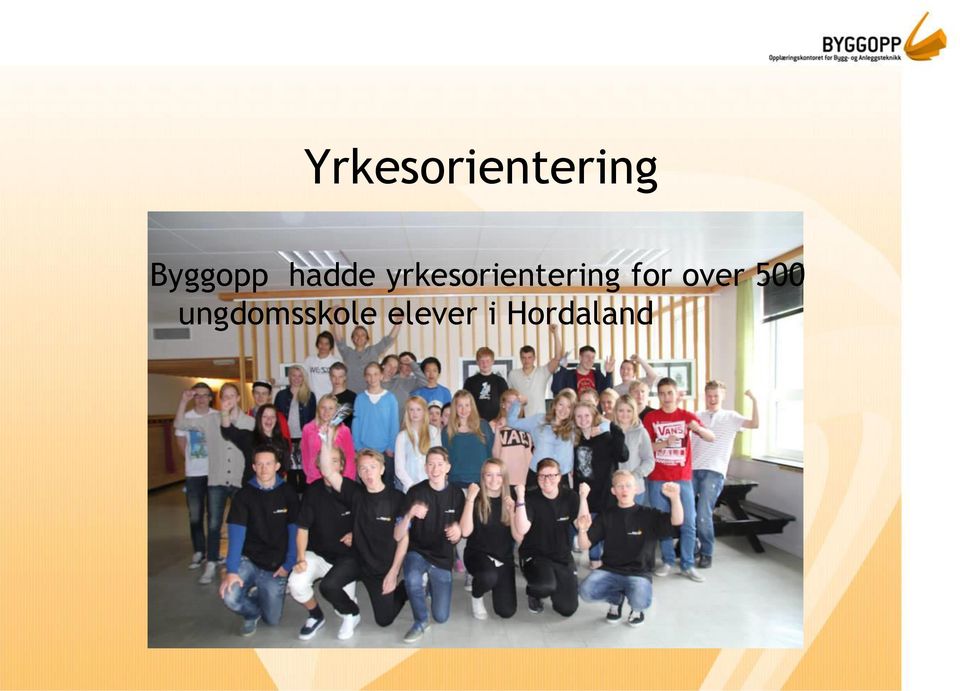 yrkesorientering for