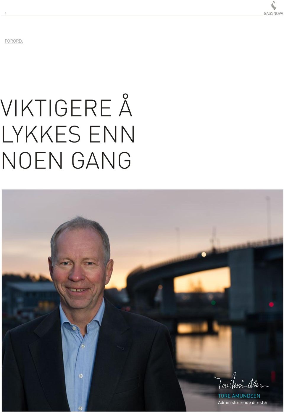 GANG TORE AMUNDSEN