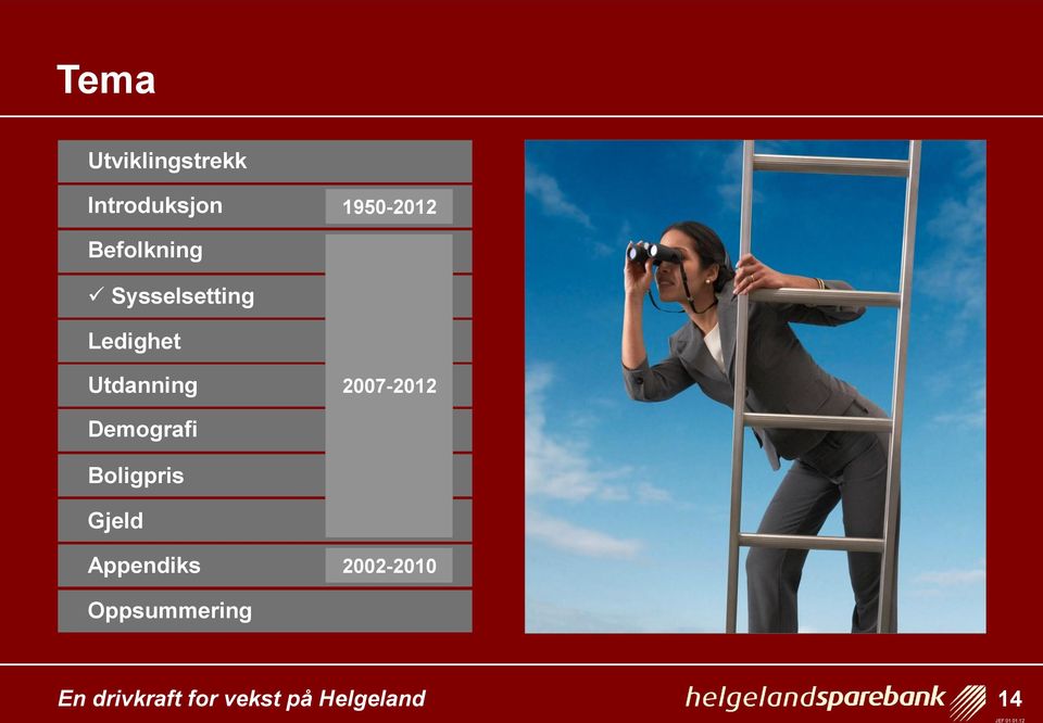 2007-2012 Demografi Boligpris Gjeld Appendiks