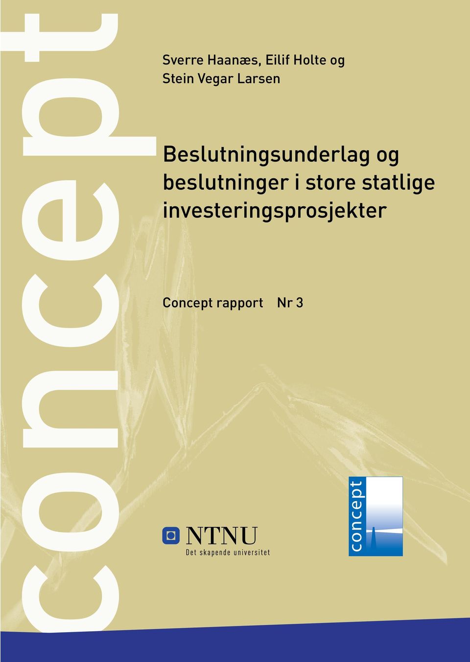 og beslutninger i store statlige