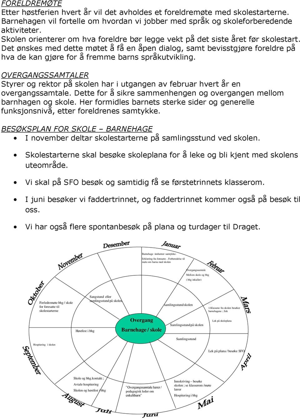 Det ønskes med dette møtet å få en åpen dialog, samt bevisstgjøre foreldre på hva de kan gjøre for å fremme barns språkutvikling.