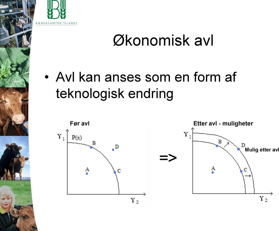 endring Før avl Etter avl -