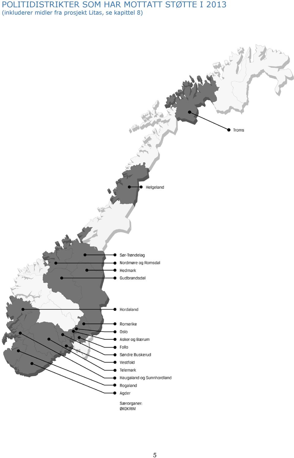 (inkluderer midler fra