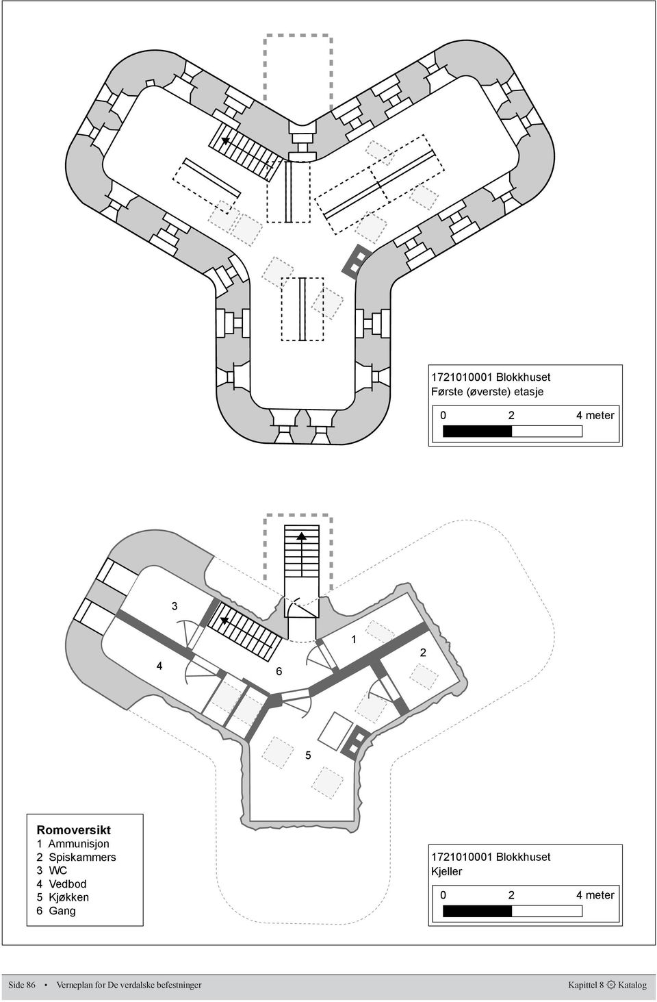 Vedbod 5 Kjøkken 6 Gang 1721010001 Blokkhuset Kjeller 0 2