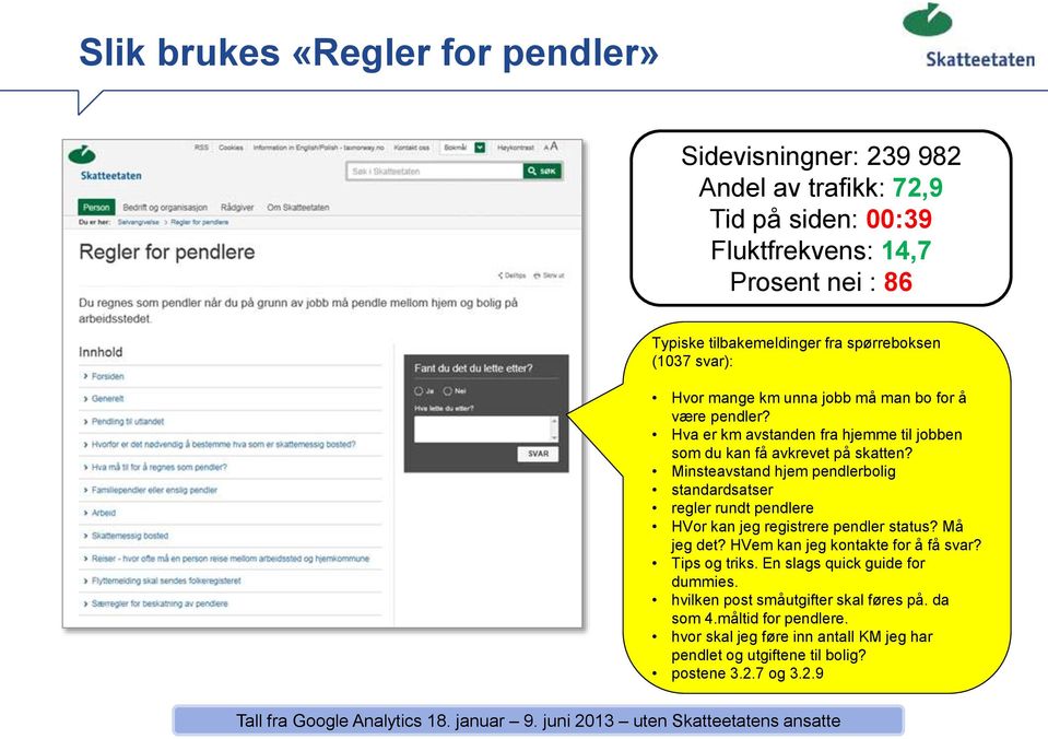 Minsteavstand hjem pendlerbolig standardsatser regler rundt pendlere HVor kan jeg registrere pendler status? Må jeg det? HVem kan jeg kontakte for å få svar? Tips og triks.