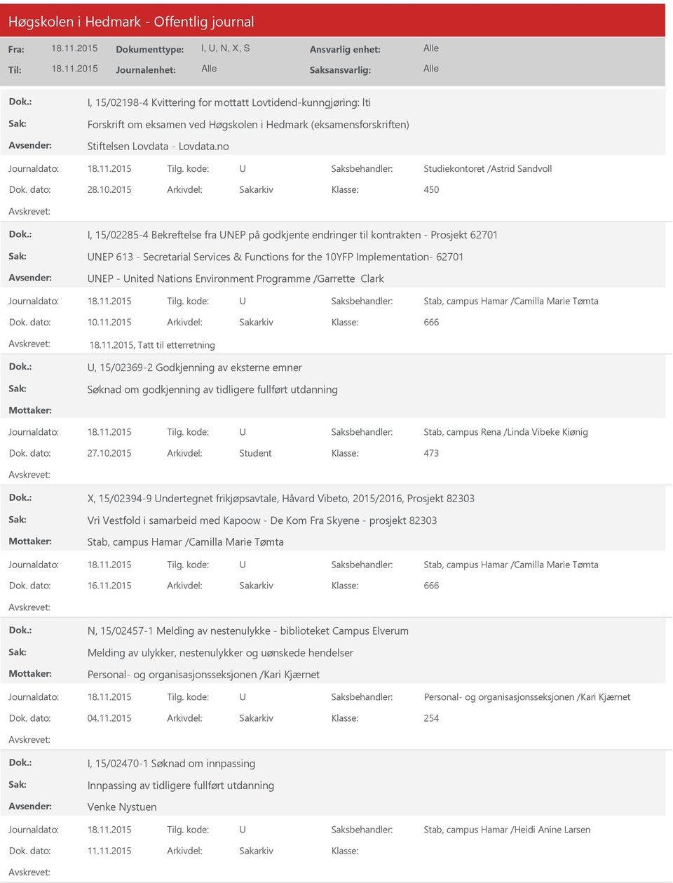 2015 Arkivdel: Sakarkiv 450 I, 15/02285-4 Bekreftelse fra NEP på godkjente endringer til kontrakten - Prosjekt 62701 NEP 613 - Secretarial Services & Functions for the 10YFP Implementation- 62701 NEP