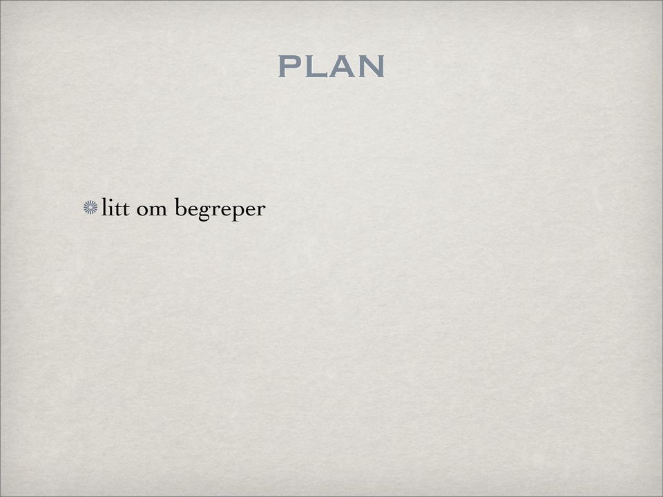 plan