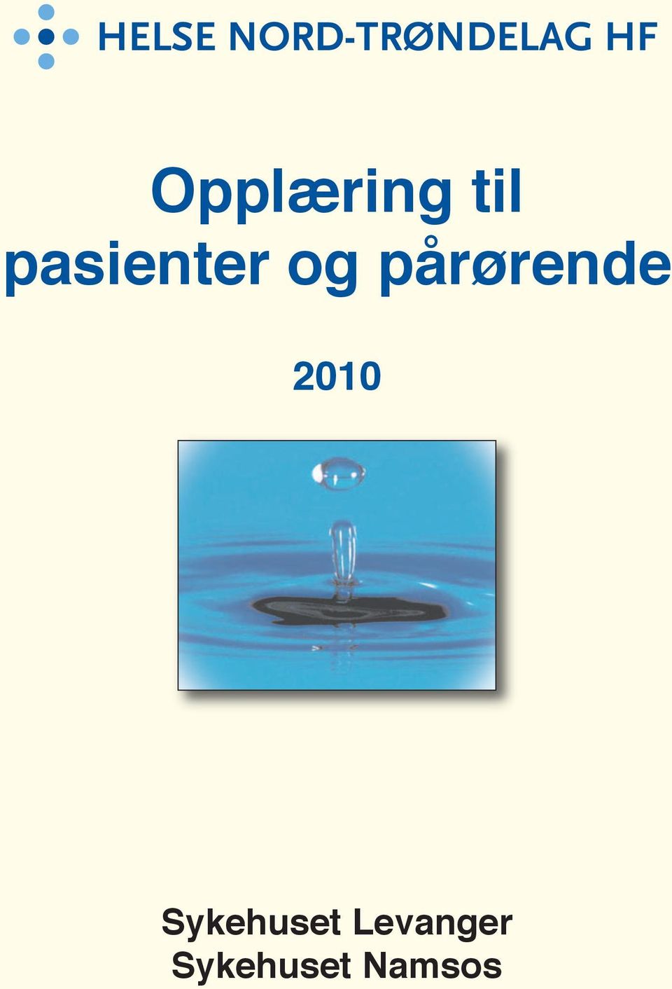 og pårørende 2010