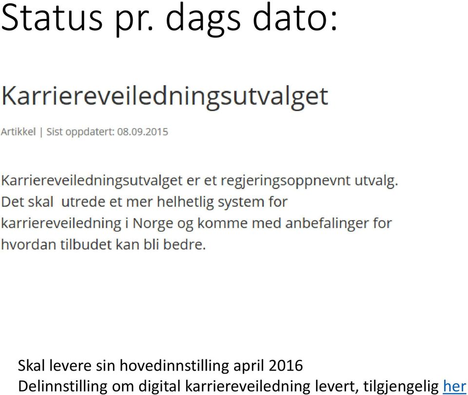 hovedinnstilling april 2016