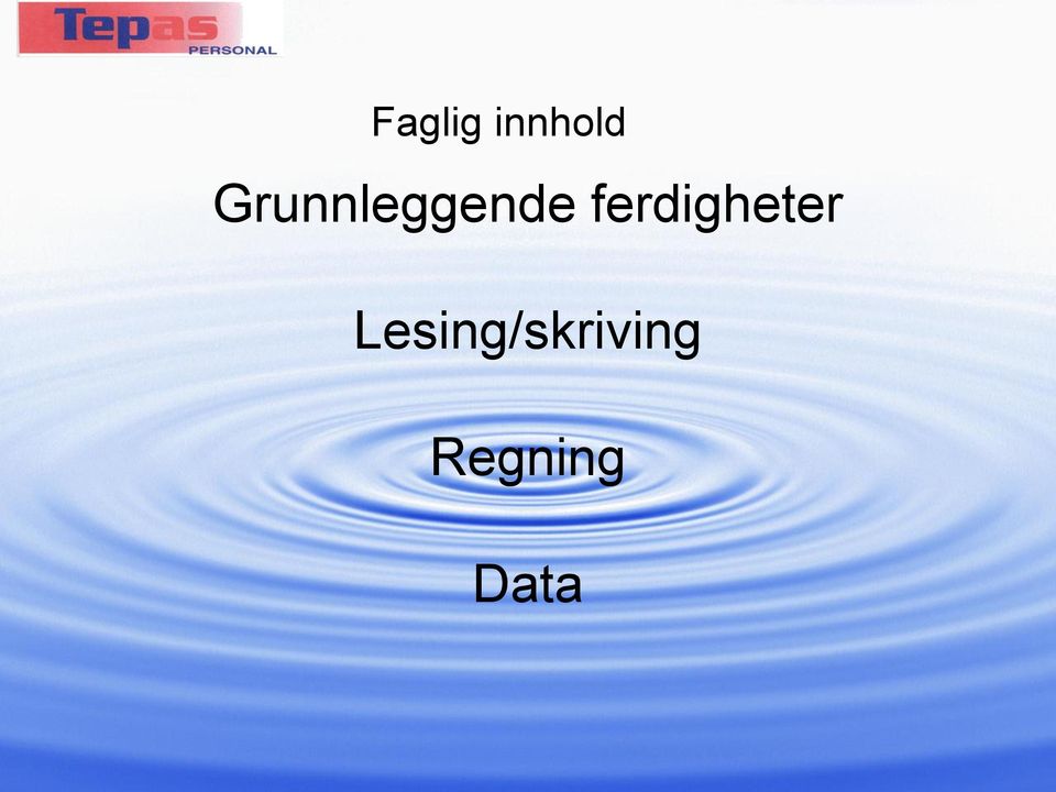 ferdigheter