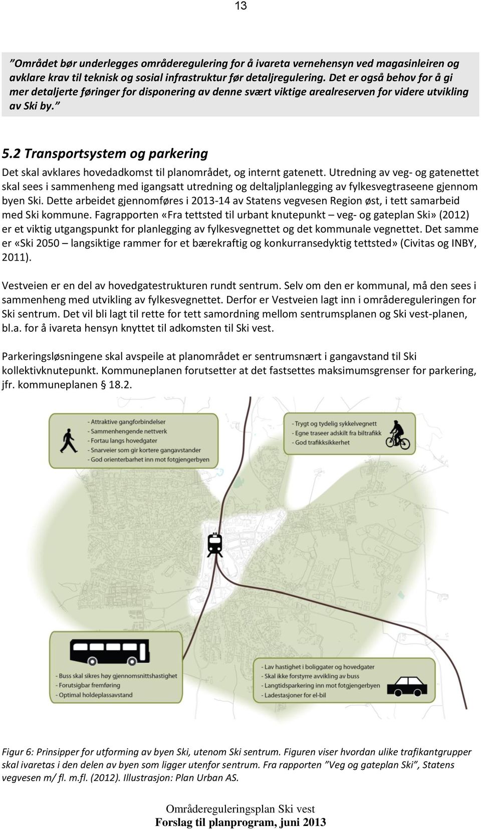 2 Transprtsystem g parkering Det skal avklares hvedadkmst til planmrådet, g internt gatenett.