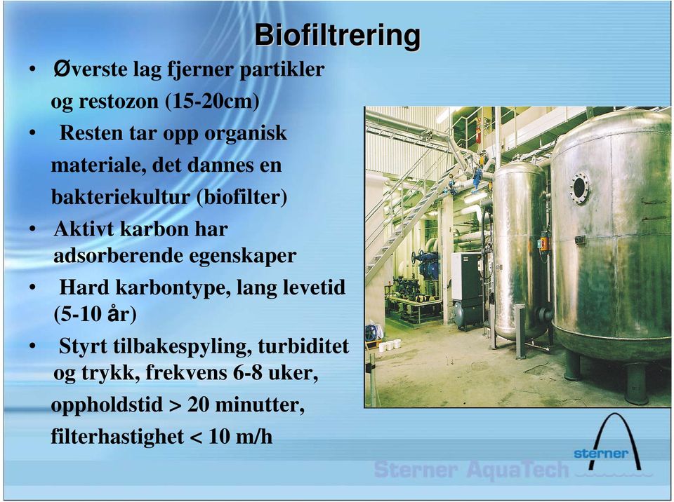 adsorberende egenskaper Hard karbontype, lang levetid (5-10 år) Styrt