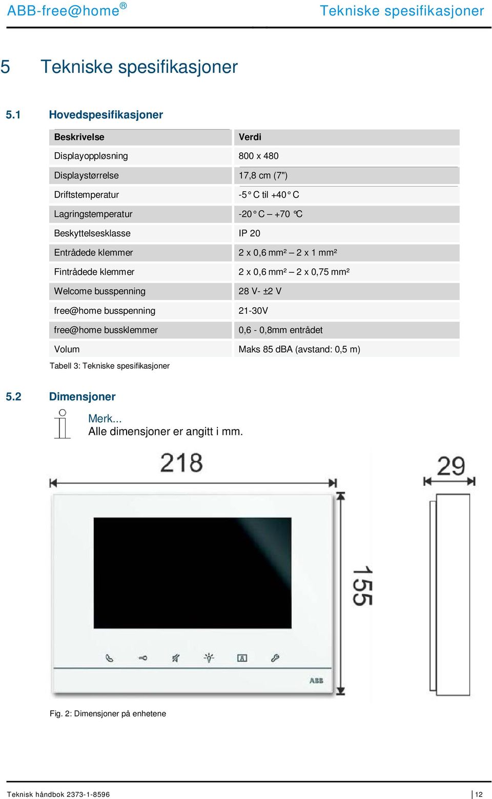 Lagringstemperatur -20 C +70 C Beskyttelsesklasse IP 20 Entrådede klemmer Fintrådede klemmer Welcome busspenning 2 x 0,6 mm² 2 x 1 mm² 2 x 0,6 mm²