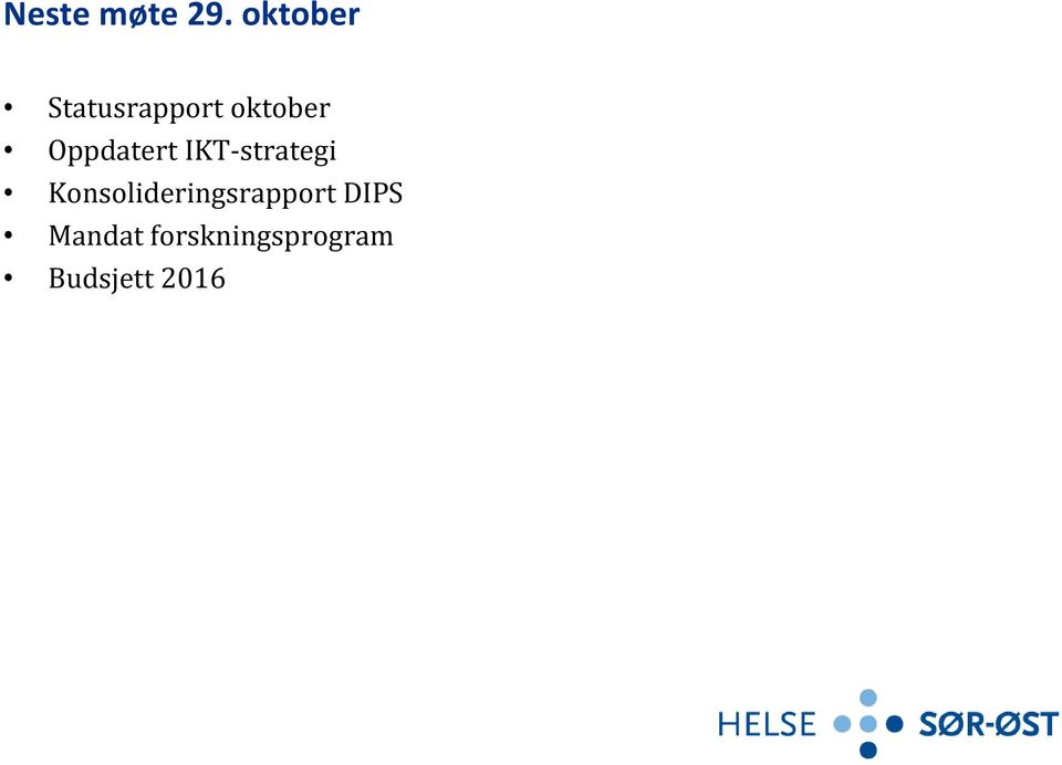 Oppdatert IKT-strategi