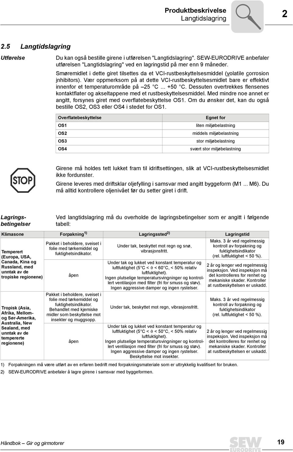 Vær oppmerksom på at dette VCI-rustbeskyttelsesmidlet bare er effektivt innenfor et temperaturområde på 25 C... +50 C.