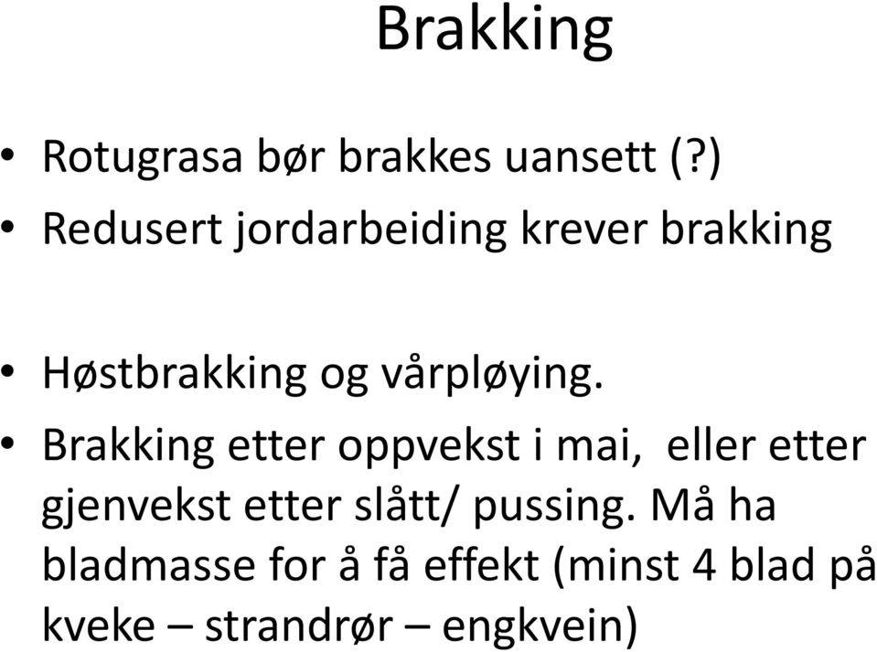 vårpløying.