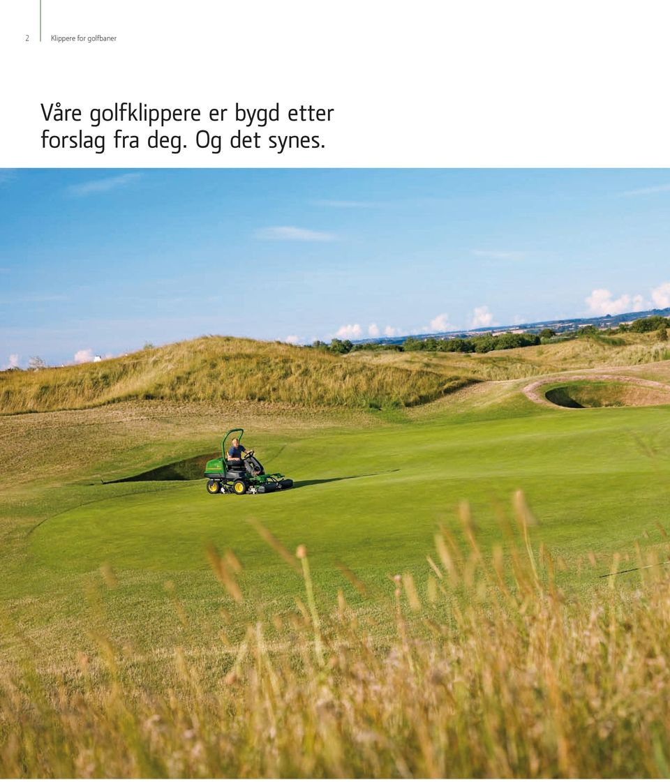 golfklippere er bygd