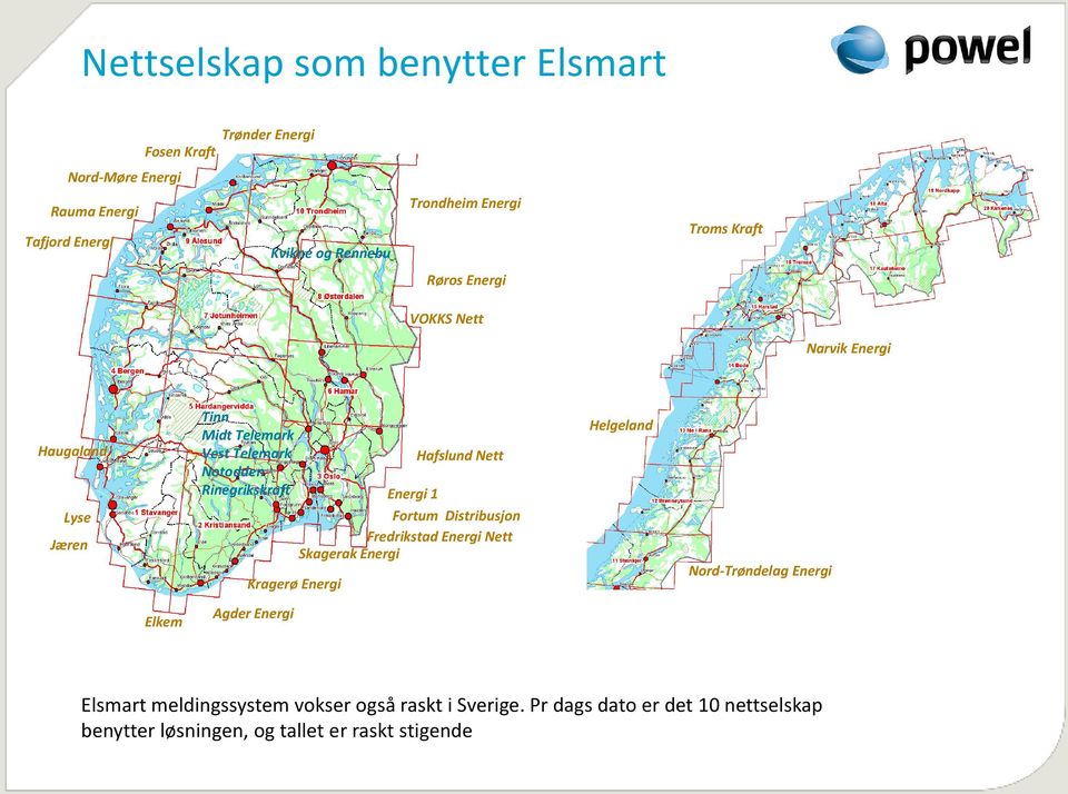 Rinegrikskraft Energi 1 Fortum Distribusjon Fredrikstad Energi Nett Skagerak Energi Kragerø Energi Helgeland Nord-Trøndelag Energi Elkem