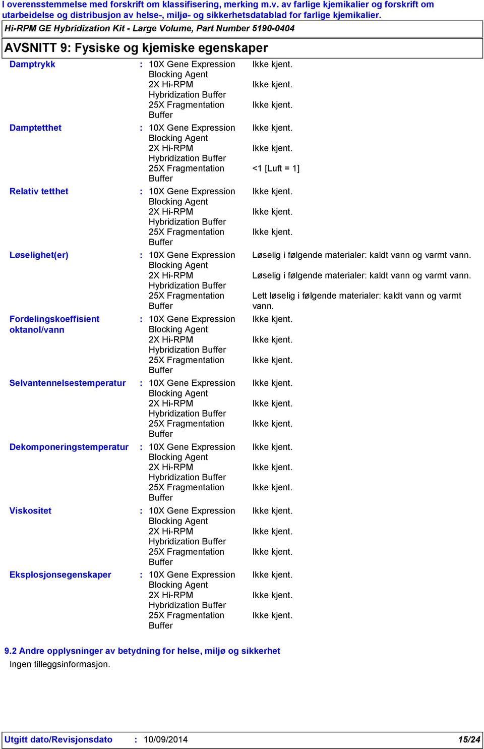 Hybridization Hybridization <1 [Luft = 1] Løselig i følgende materialer kaldt vann og varmt vann. Løselig i følgende materialer kaldt vann og varmt vann. Lett løselig i følgende materialer kaldt vann og varmt vann.