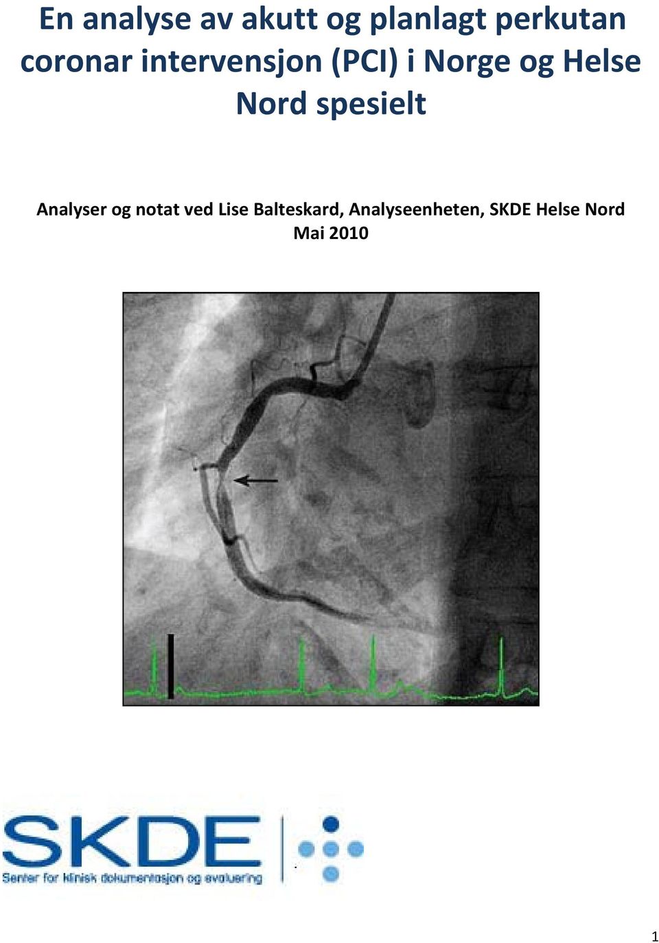 Nord spesielt Analyser og notat ved Lise