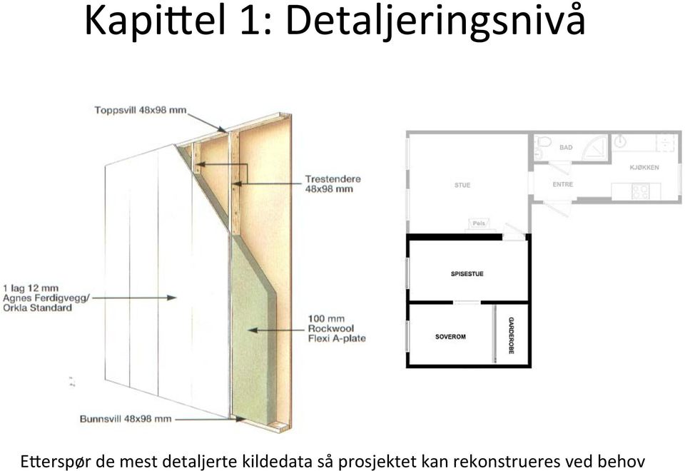 de mest detaljerte