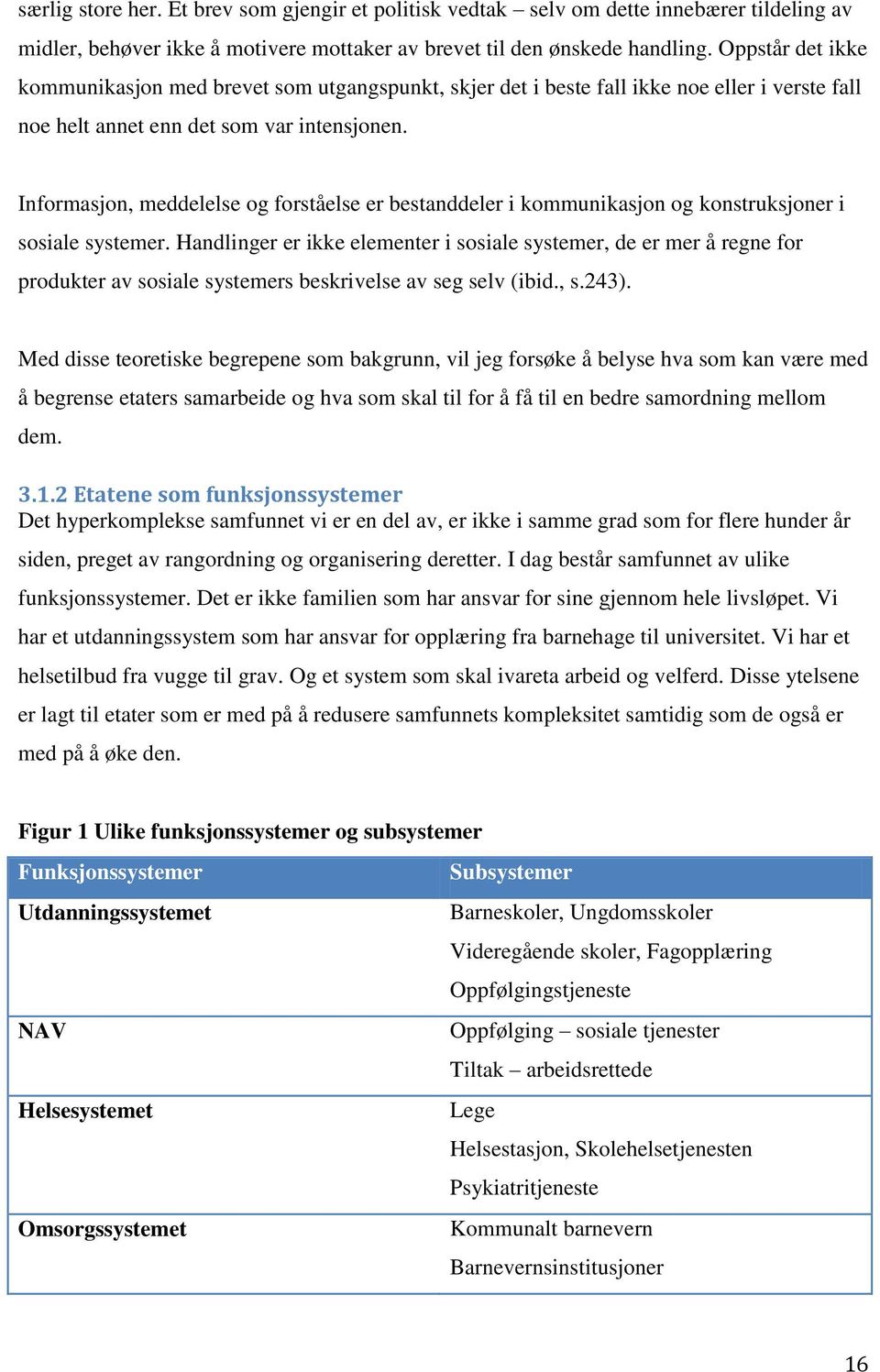 Informasjon, meddelelse og forståelse er bestanddeler i kommunikasjon og konstruksjoner i sosiale systemer.