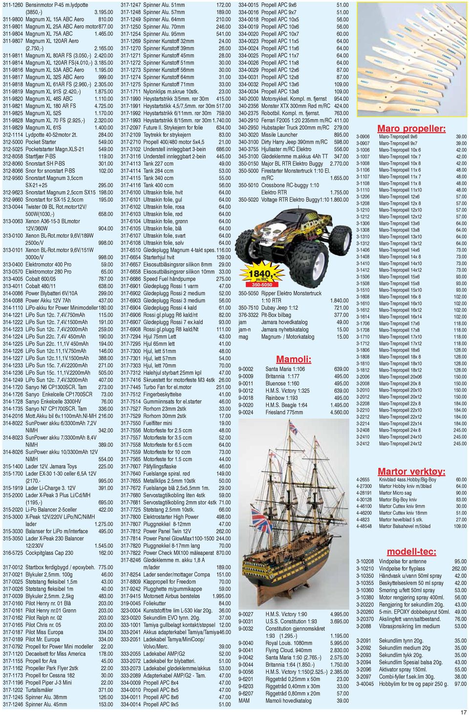 00 311-9817 Magnum XL 32S ABC Aero 999.00 311-9818 Magnum XL 61AR FS (2.960,-) 2.305.00 311-9819 Magnum XL 91S (2.420,-) 1.875.00 311-9820 Magnum XL 46S ABC 1.110.00 311-9821 Magnum XL 180 AR FS 4.