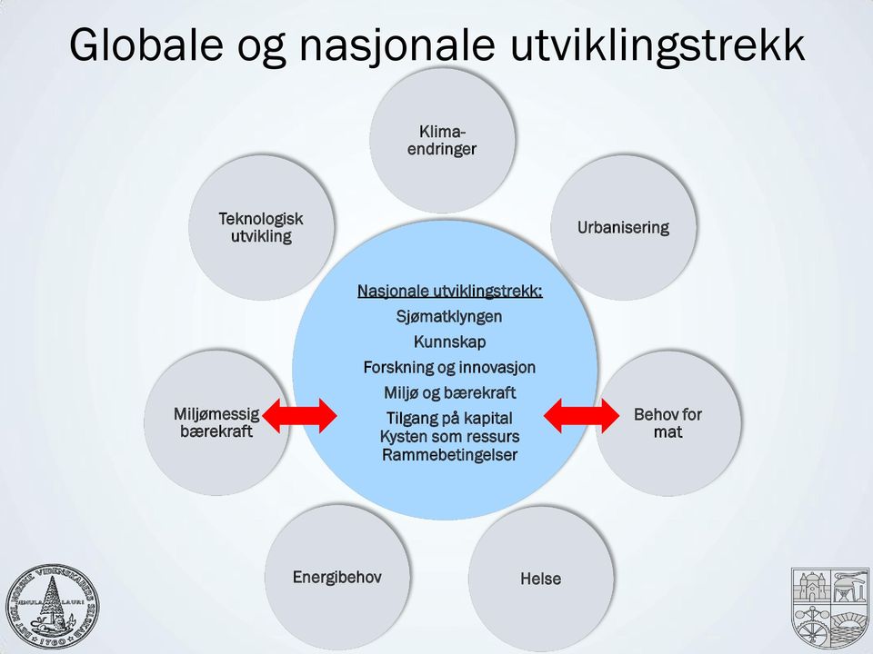 Sjømatklyngen Kunnskap Forskning og innovasjon Miljø og bærekraft