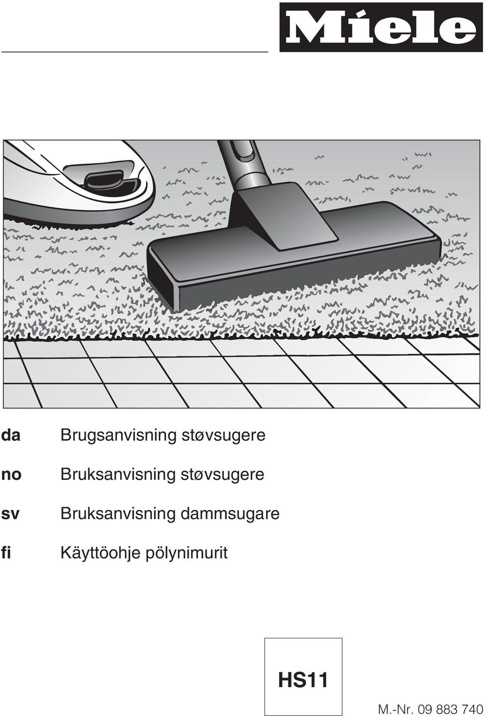 dammsugare Käyttöohje pölynimurit